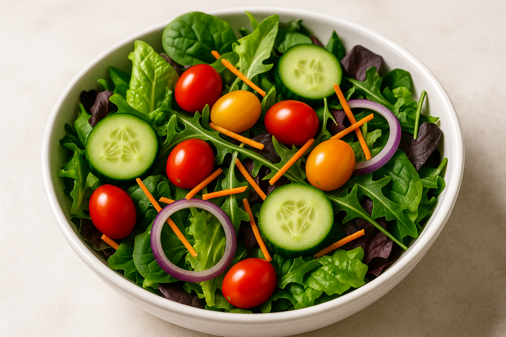 mixed green salad